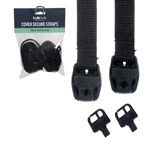 Hot Tub Storm Cover Clips With Strap