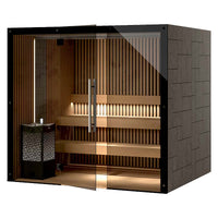 Reflection Sauna - Glass Front Rib