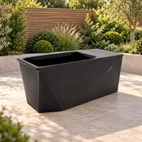 Chill Tub Lite in a contemporary garden setting