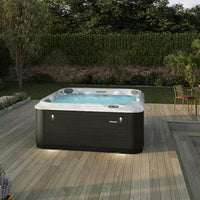 Jacuzzi J-204 hot tub in an outdoor setting