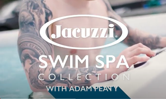 Jacuzzi® Swim Spa Collection with Adam Peaty