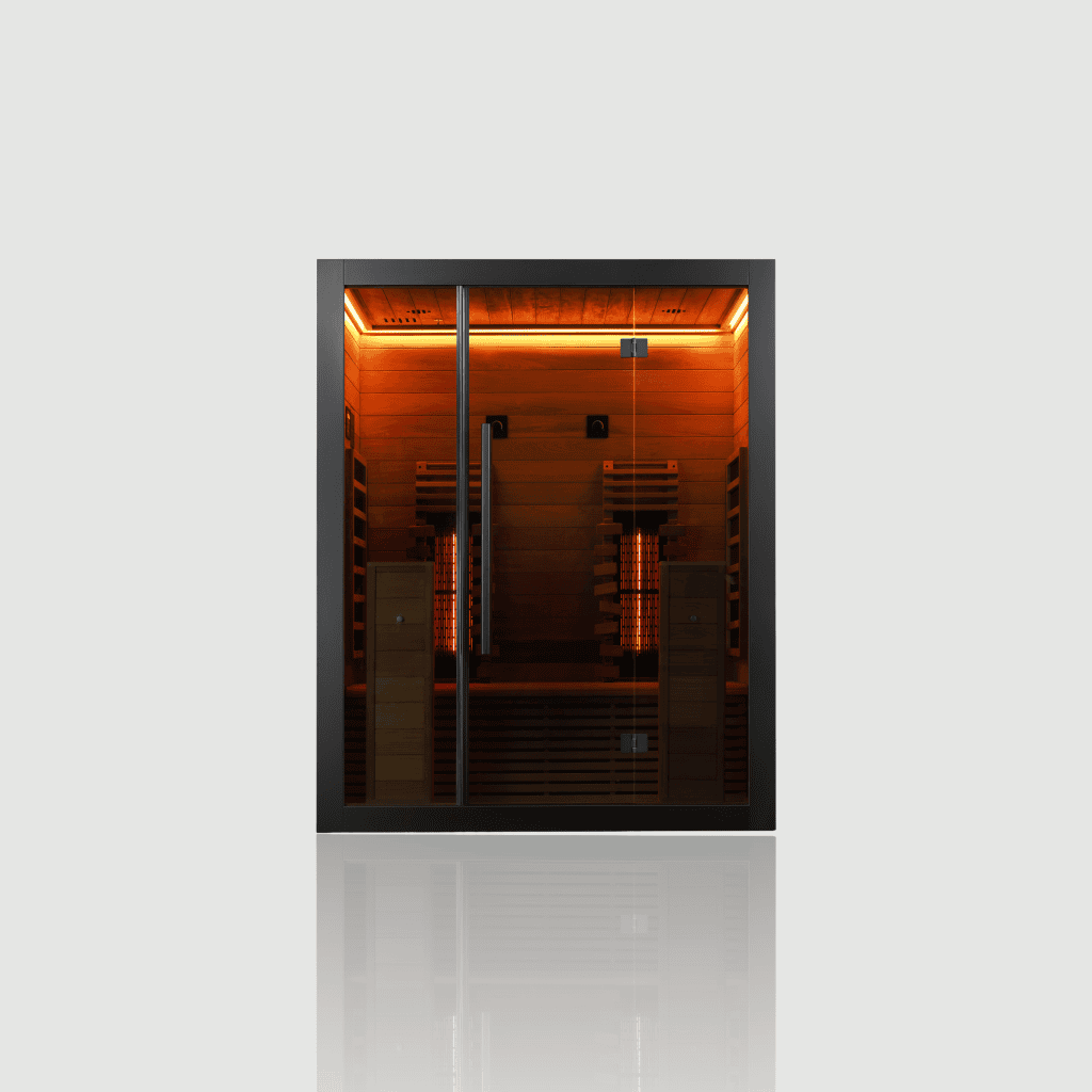 Hekla Infrared 160 two person indoor sauna