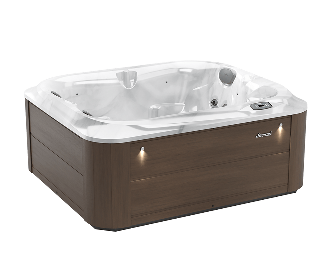 Jacuzzi J-215 Platinum and Pecan