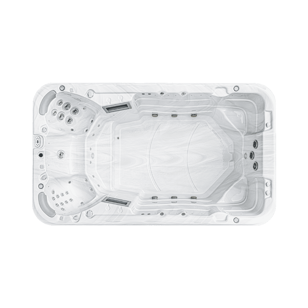 Jacuzzi S40 Swim Spa side view