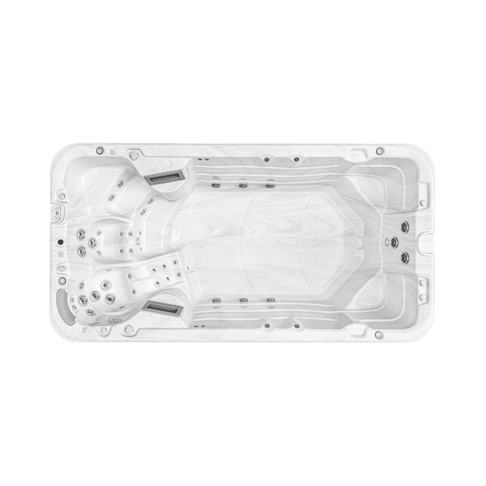 Jacuzzi S45 Swim Spa side view