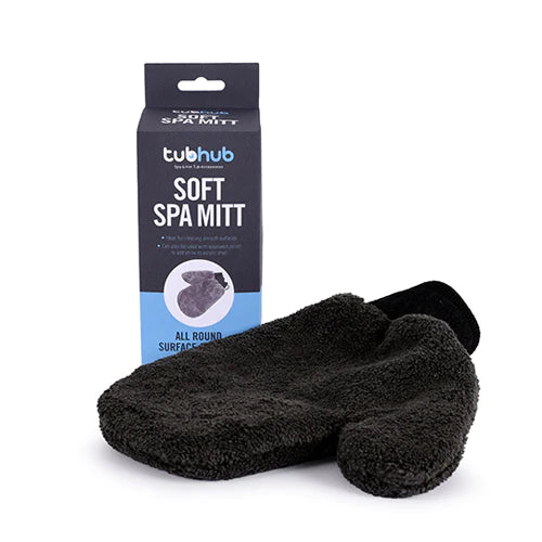 Soft spa mitt