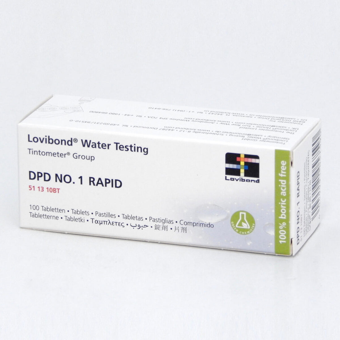 Lovibond DPD No.1 Testing Tablets
