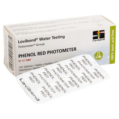Lovibond Phenol Red Photometer Testing Tablets